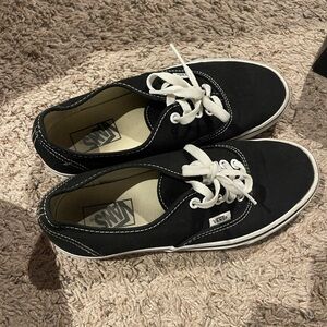 Vans Black and White Men's Sneakers